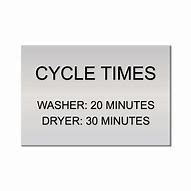 Image result for Cycle Time Sign
