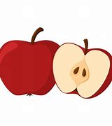 Image result for Apple Cut into Half