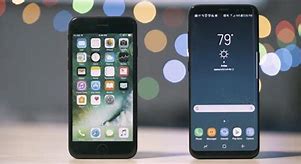 Image result for iPhone 8 Plus Picture vs Android