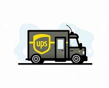 Image result for UPS Delivery Truck Clip Art