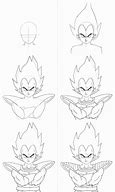 Image result for How to Draw Dragon Ball Z Vegeta