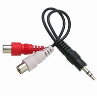 Image result for RCA to 3.5Mm Adapter