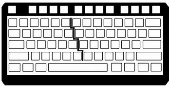 Image result for Keyboard Layout without Letters