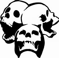 Image result for Halloween Skull Stencil