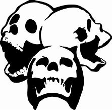 Image result for Multiple Skull Stencils