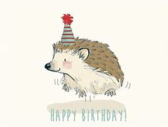 Image result for Hedgehog Birthday Meme