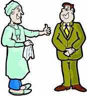 Image result for Happy Doctor and Patient Clip Art