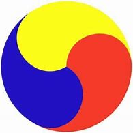 Image result for Korea Red and Blue Symbol