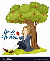 Image result for Isaac Newton Apple Drawing