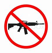 Image result for No Guns Clip Art