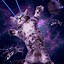 Image result for Galaxy Hipster Cat Wallpaper