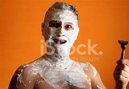 Image result for Crazy Man Shaving Robe