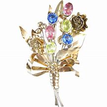Image result for Rhinestone Bouquet Pins