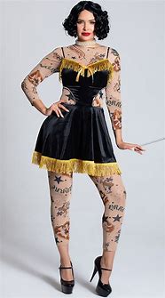 Image result for Circus Tattoo Lady