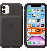 Image result for Red Iphon 11 in Black Apple Battery Case