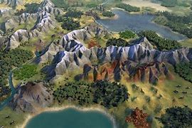 Image result for Civ 5 vs Civ 6 Art Style