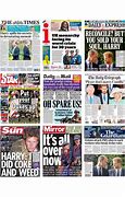 Image result for Prince Harry Front Pages