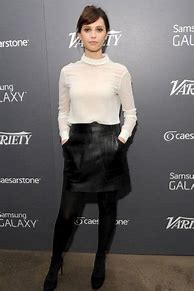 Image result for Felicity Jones Leather Pants