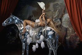 Image result for Beyoncé On Disco Horse