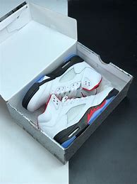 Image result for Jordan 5 White Fire