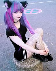 Image result for How to Look Like a Cute Goth