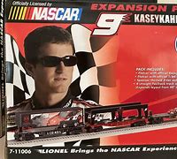 Image result for Lionel NASCAR Train Set