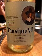 Image result for Faustino Rioja Faustino VII Blanco