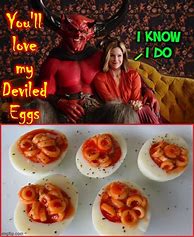 Image result for Everything Bagel Deviled Eggs Meme