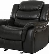 Image result for Black Leather Lounge Chair