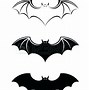 Image result for Cute Bat Outline Clip Art