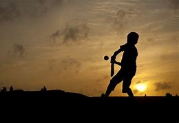 Image result for Children Playing Cricket Cartoon