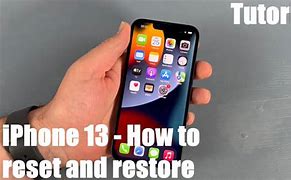 Image result for How Do You Reset an iPhone 13