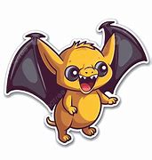 Image result for Yellow Bat Clip Art