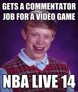 Image result for NBA Live 14 Meme