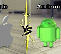 Image result for Android vs Apple Cartoon