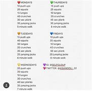 Image result for Workout Routine Printrest