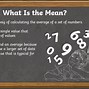 Image result for What Is Mean