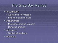 Image result for Gray Box Model