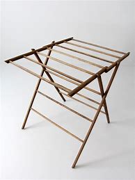 Image result for Antique Wooden Drying Rack