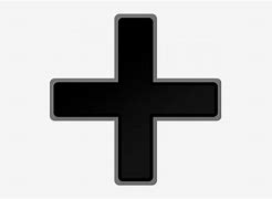 Image result for Plus Sign Clip Art Black and White