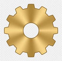 Image result for Gear Symbol in Gold Color