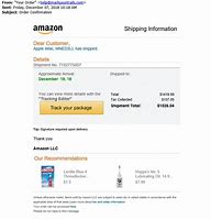 Image result for Fake Amazon Email