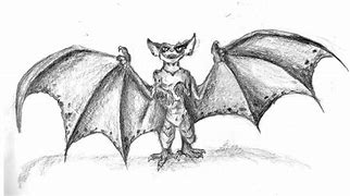 Image result for Bat Drawing Sketch