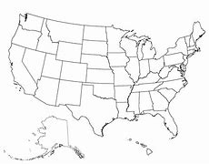Image result for USA Map Blank Wall Art