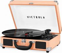 Image result for Victrola Vintage 3-Speed Bluetooth Suitcase Turntable