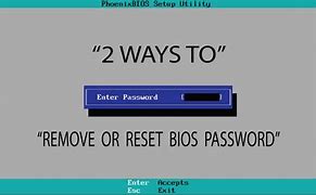 Image result for How to Remove Bios Password