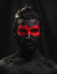 Image result for Red Black White Face Paint