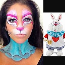 Image result for Bunny Costume Makeup