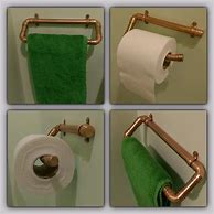 Image result for Copper Toilet Paper Holder