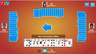 Image result for Play Hearts Card Game